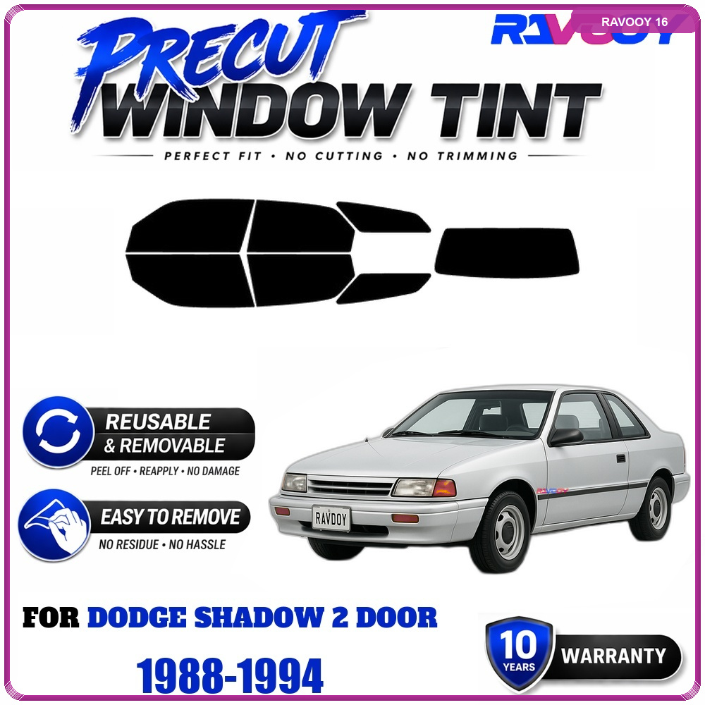 Air Bubble Remover - RAVOOY Precut Window Tint, Reusable Removable