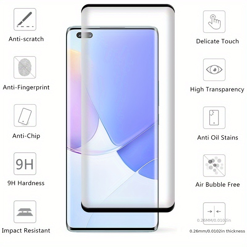 2pcs High-Definition Tempered  - đánh giá và giá Huawei Nova 12