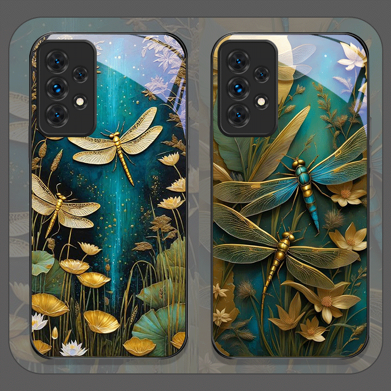 Flower Golden Dragonfly Temper - đánh giá và giá Samsung Galaxy A55