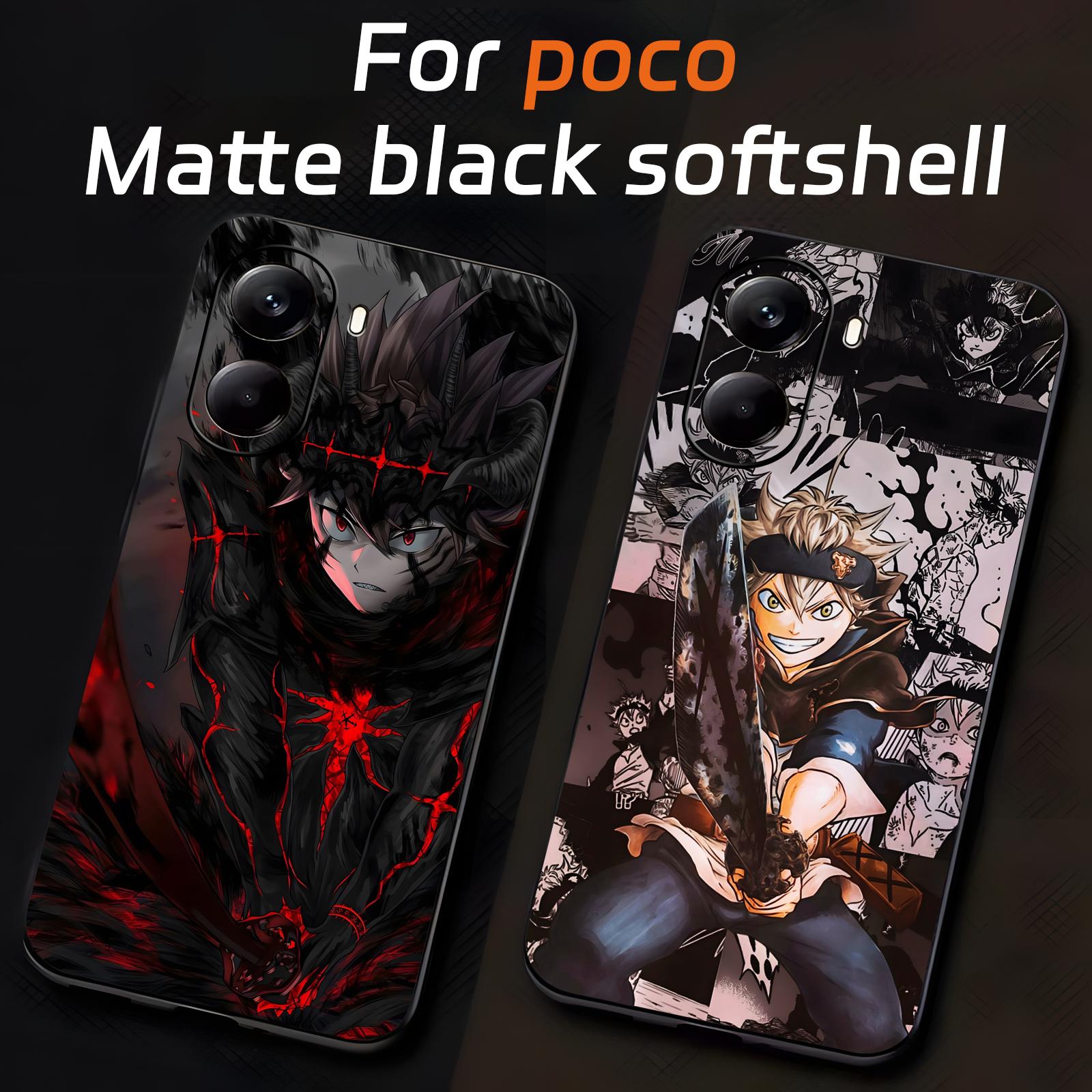 anime Black Clover  Phone Case - đánh giá và giá Xiaomi Poco X6